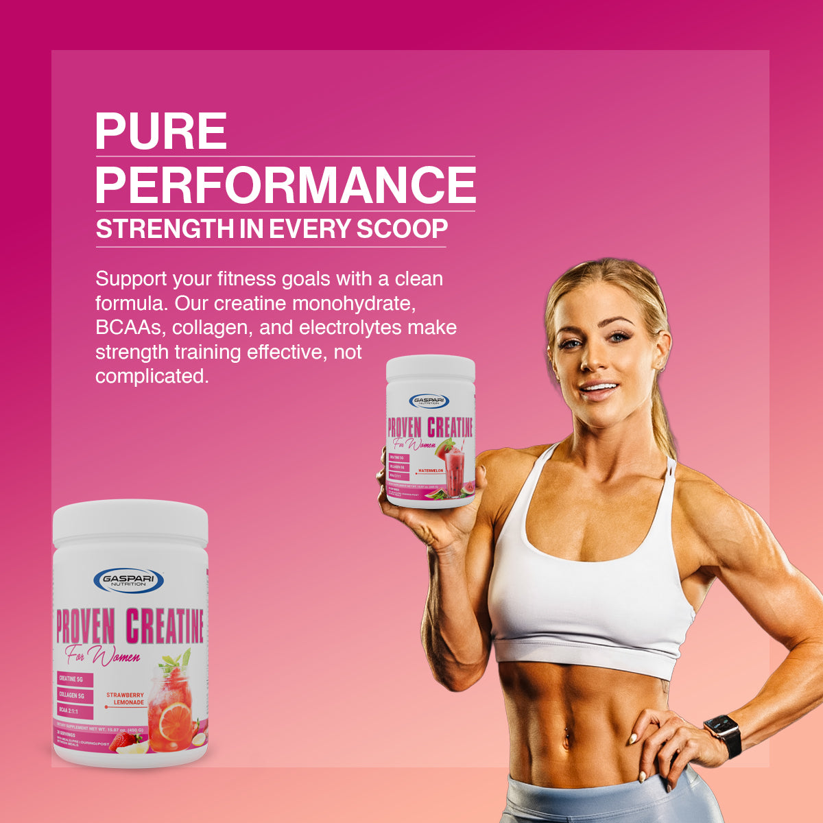 Proven Creatine for Women