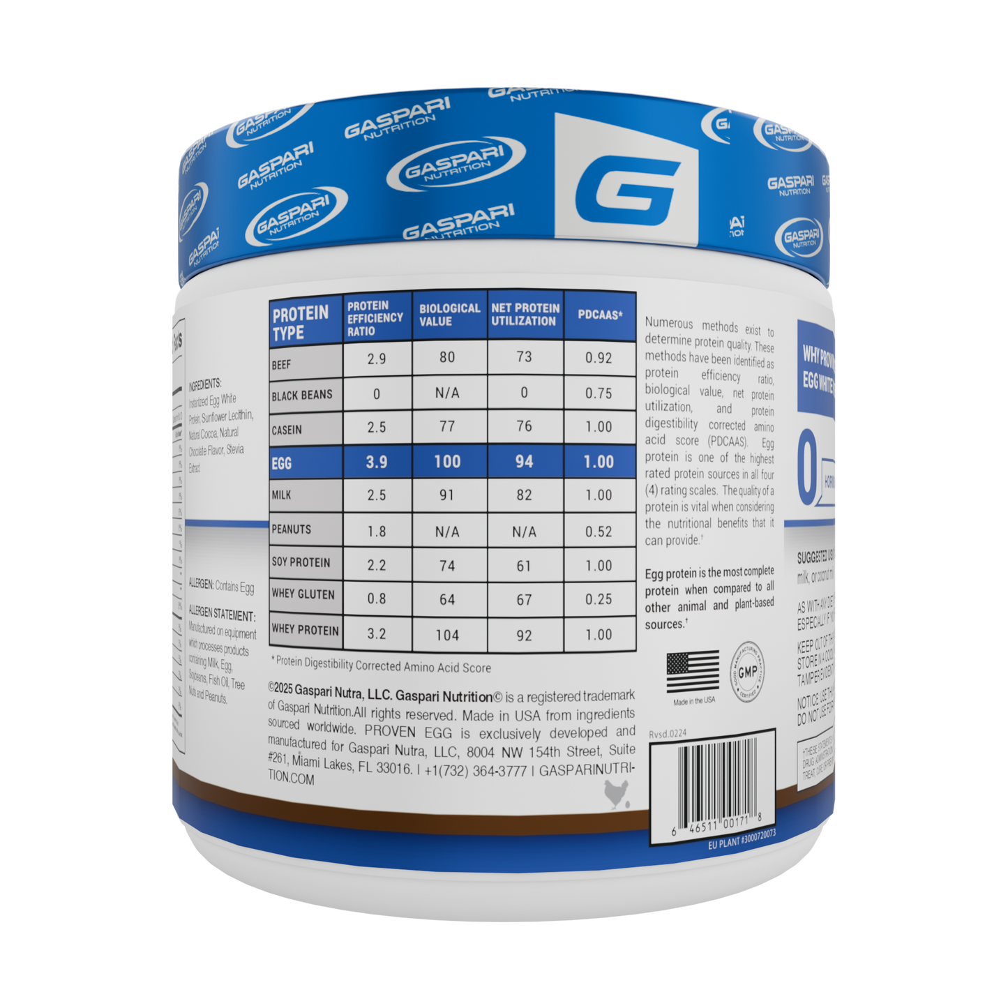 Proven Egg – Premium Egg White Protein Powder
