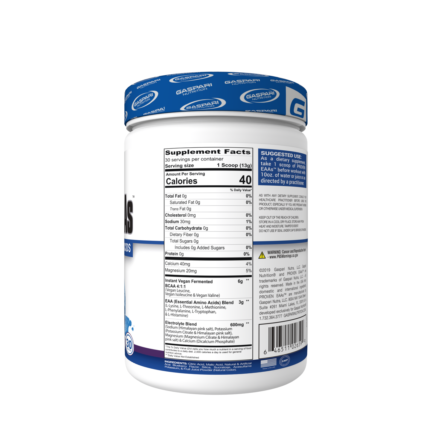 PROVEN EAAs™ | WITH 9 ESSENTIAL AMINO ACIDS