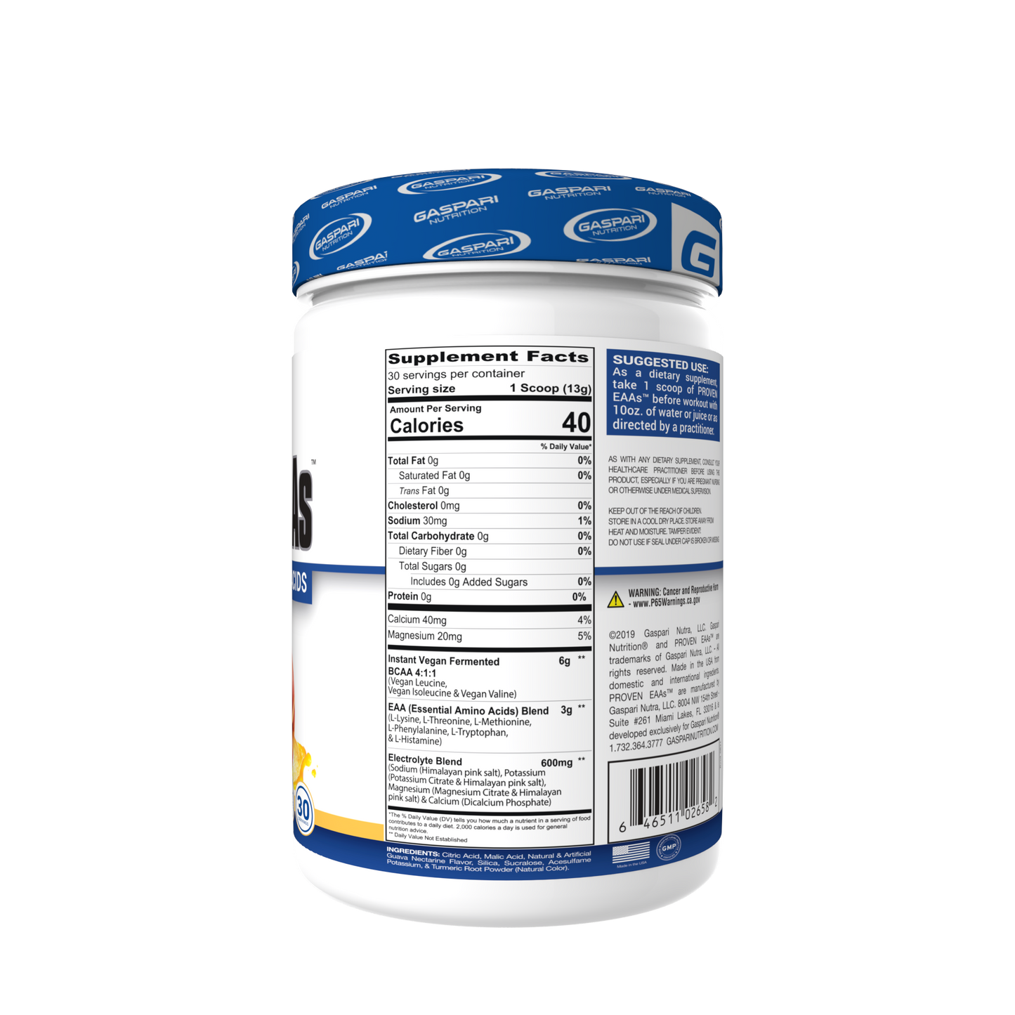 PROVEN EAAs™ | WITH 9 ESSENTIAL AMINO ACIDS