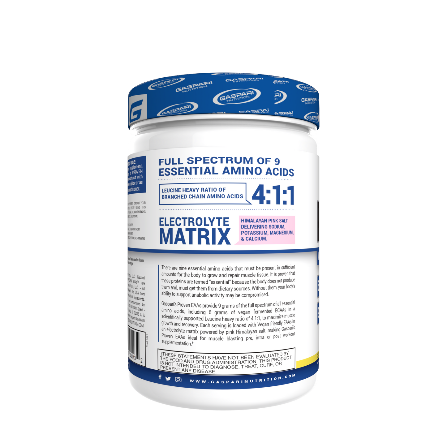 PROVEN EAAs™ | WITH 9 ESSENTIAL AMINO ACIDS