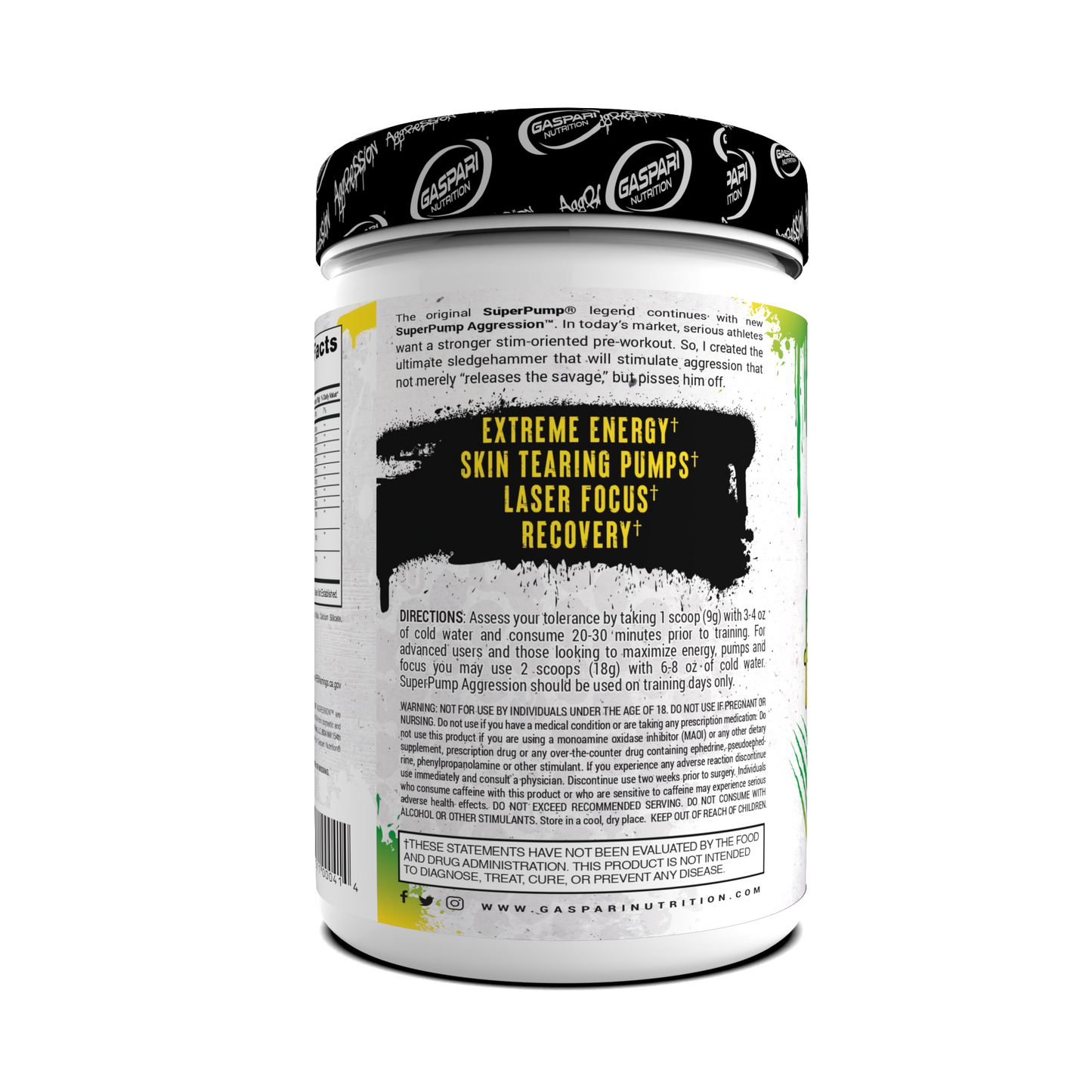 Pre-Workout SuperPump Aggression – Next-Gen Energy & Pump Booster (20/40 Serving)
