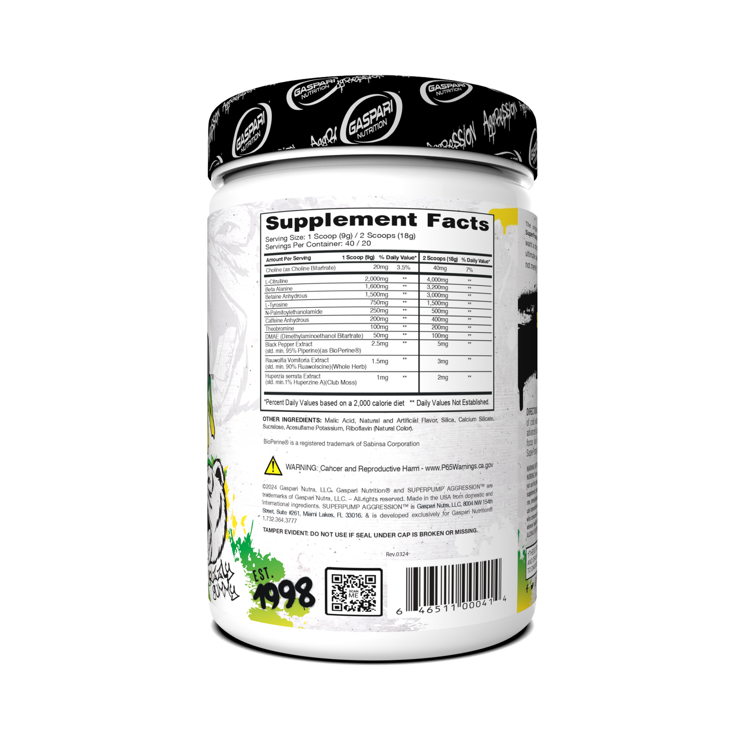 Pre-Workout SuperPump Aggression – Next-Gen Energy & Pump Booster (20/40 Serving)