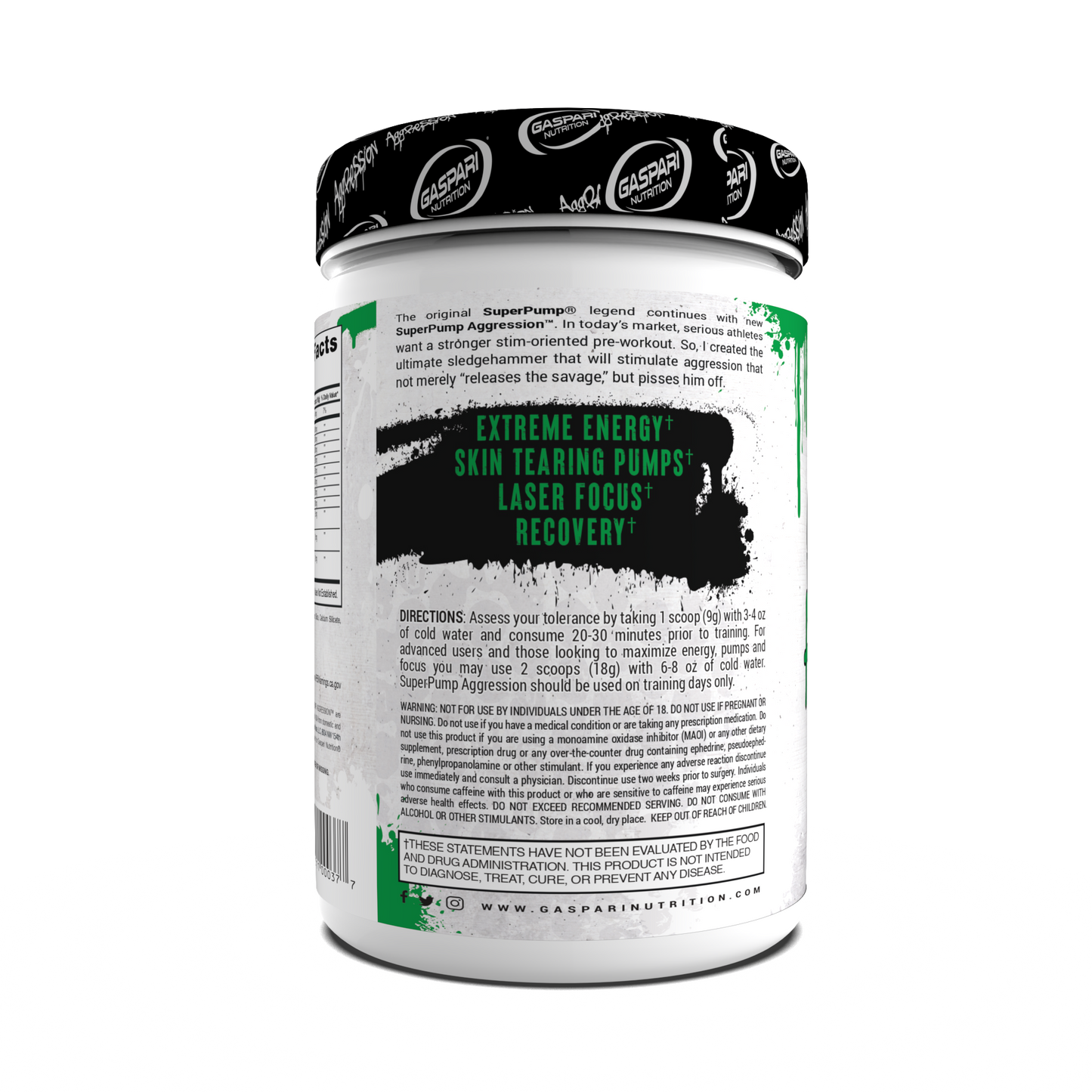 Pre-Workout SuperPump Aggression – Next-Gen Energy & Pump Booster (20/40 Serving)