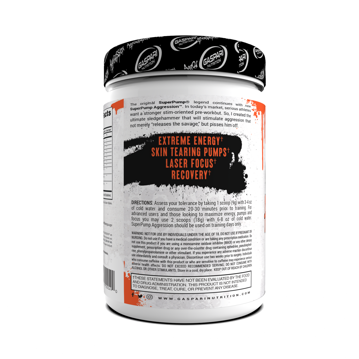 Pre-Workout SuperPump Aggression – Next-Gen Energy & Pump Booster (20/40 Serving)
